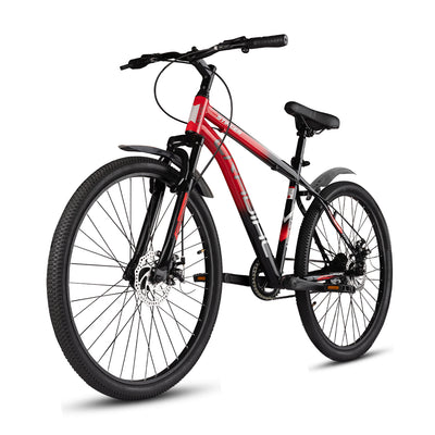 Stinger Single Speed 27.5 T Mountain Cycle (Single Speed | Black | Red)