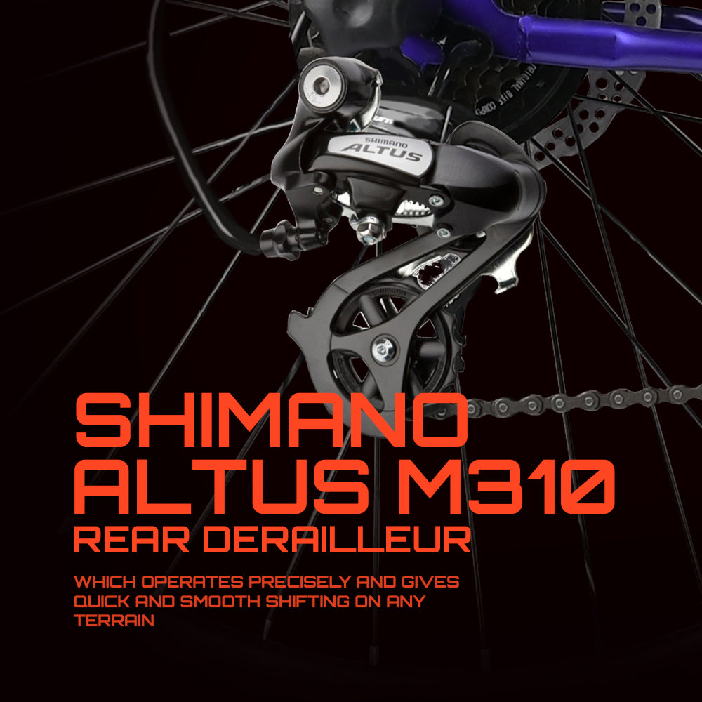 Squad 29 T Mountain/ Hardtail Cycle (21 Gear, Blue, Red)