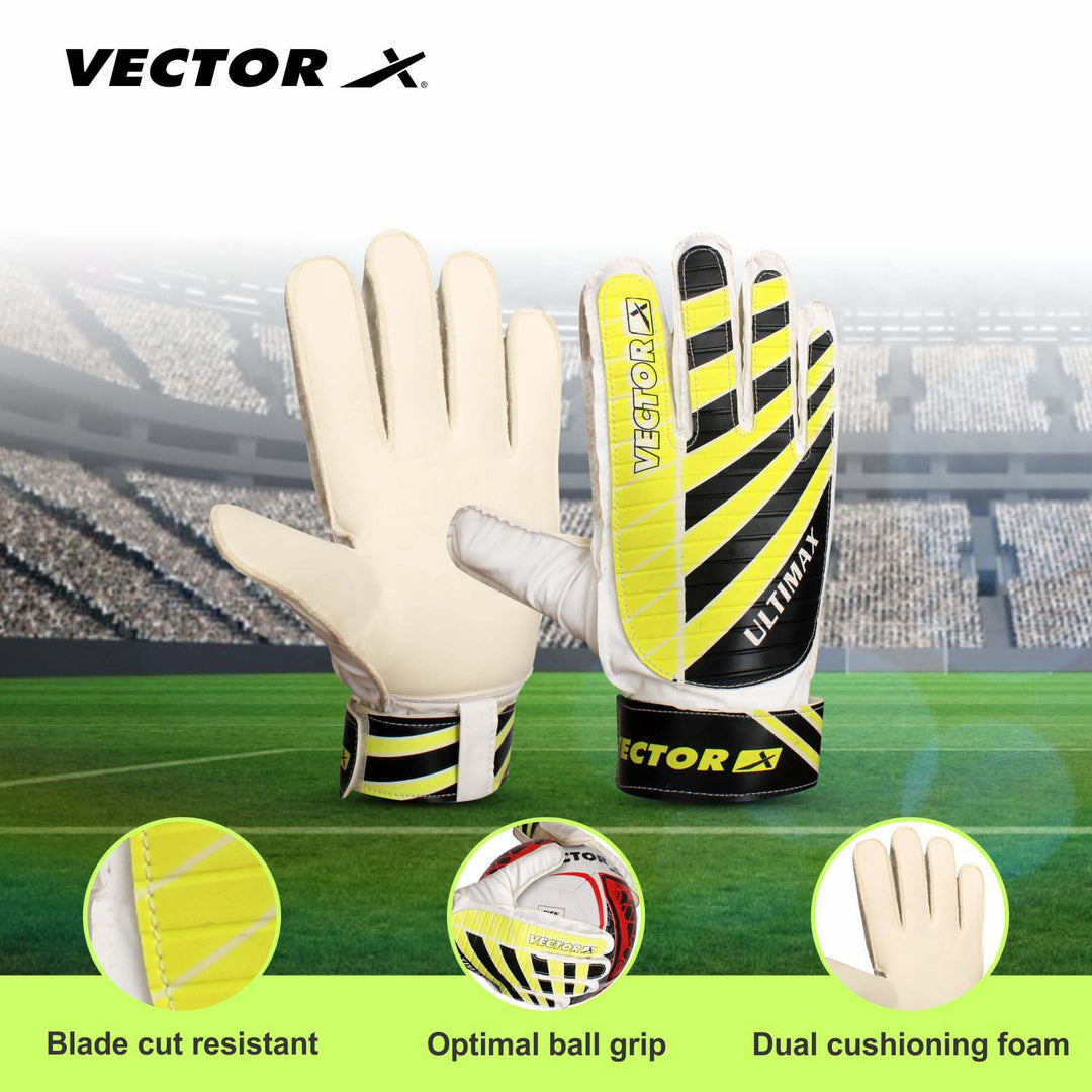 Ultimax Goalkeeping Gloves (Multicolor)