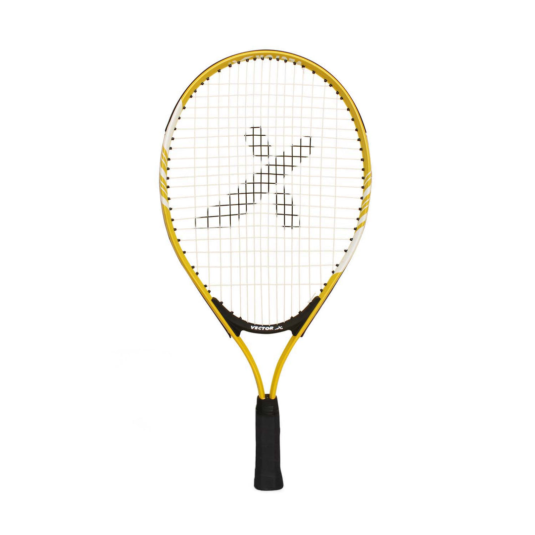 VXT 520 21 inches with full cover Strung Yellow Strung Tennis Racquet (Pack of: 1 | 200 g)