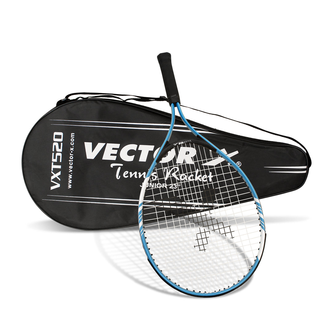 VXT-520-23-BLU-F Blue Strung Tennis Racquet (Pack of: 1 | 220 g)