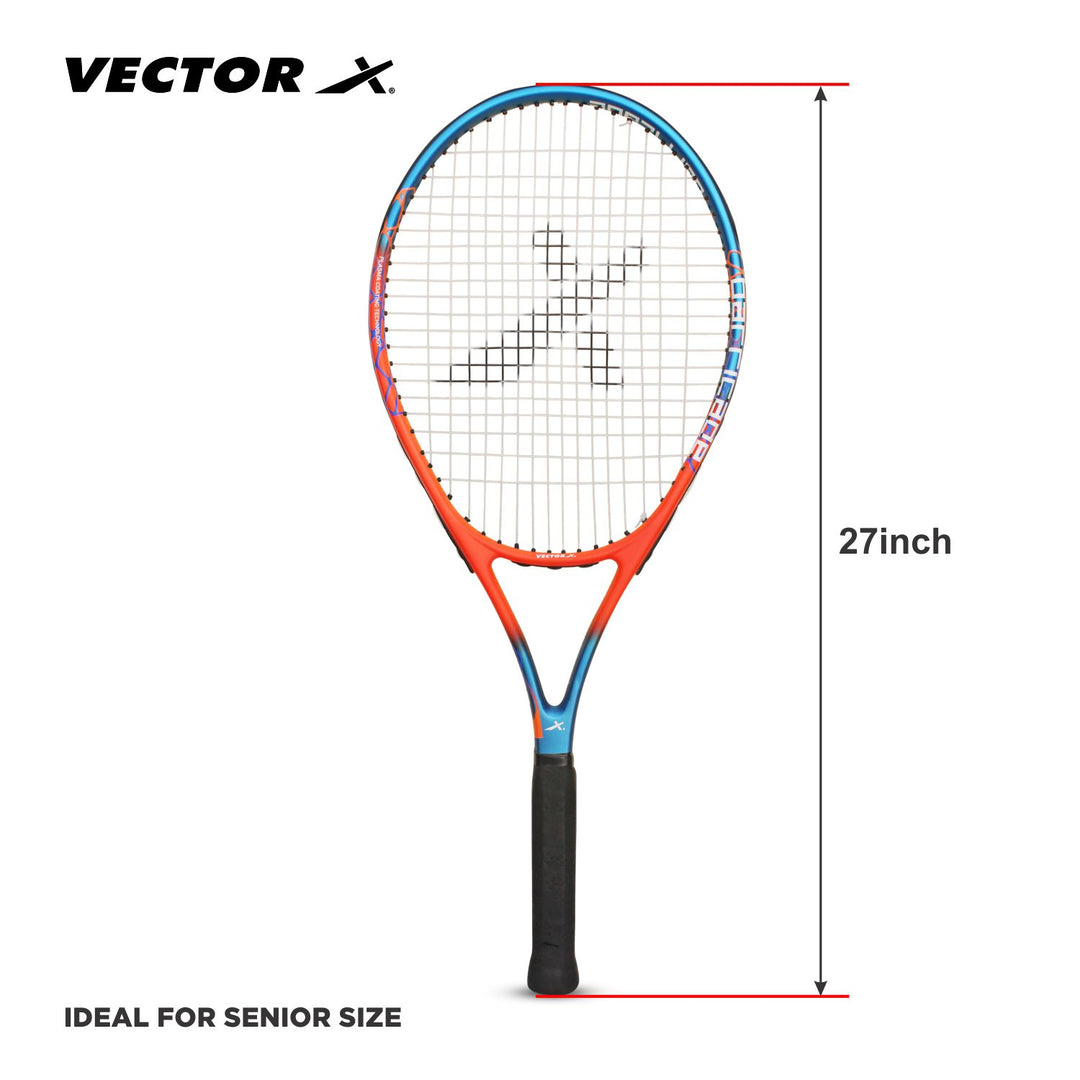 VXT-BARRICADE Multicolor Strung Tennis Racquet (Pack of: 1 | 300 g)