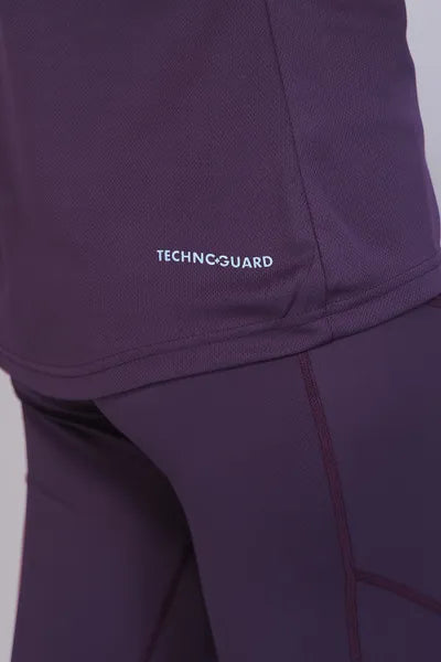 Technosport Women Active Slim Fit T-Shirt W102 Fusia Purple