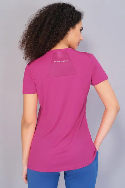 Technosport Women Active Slim Fit T-Shirt W103 Bubble Pink