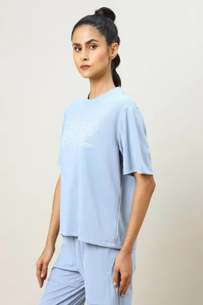 Technosport Women's Oversized T-shirt W124 Midnight Blue