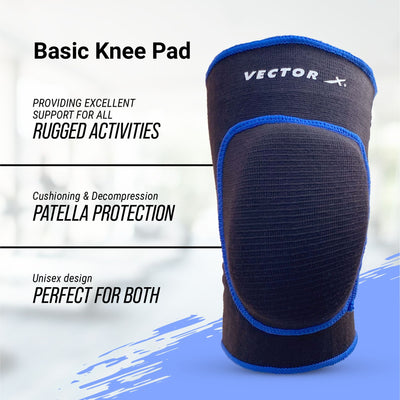 Basic Kneepad Knee Support Single