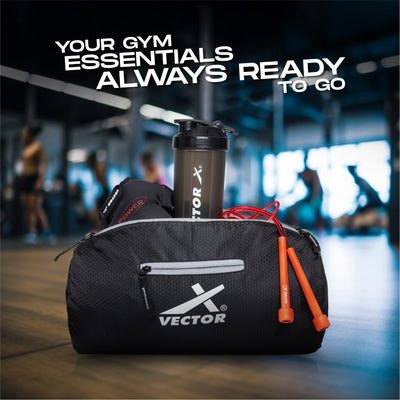 ATTACKER Multipurpose Gym Bag (Black)