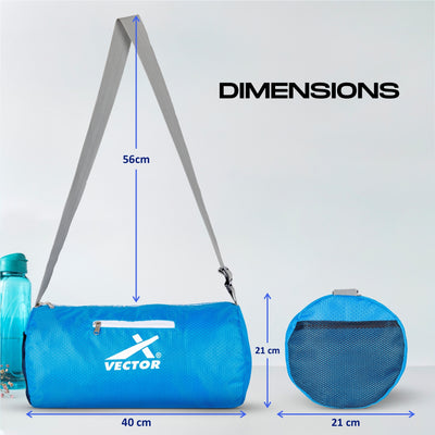 ATTACKER Multipurpose Gym Bag (Blue)