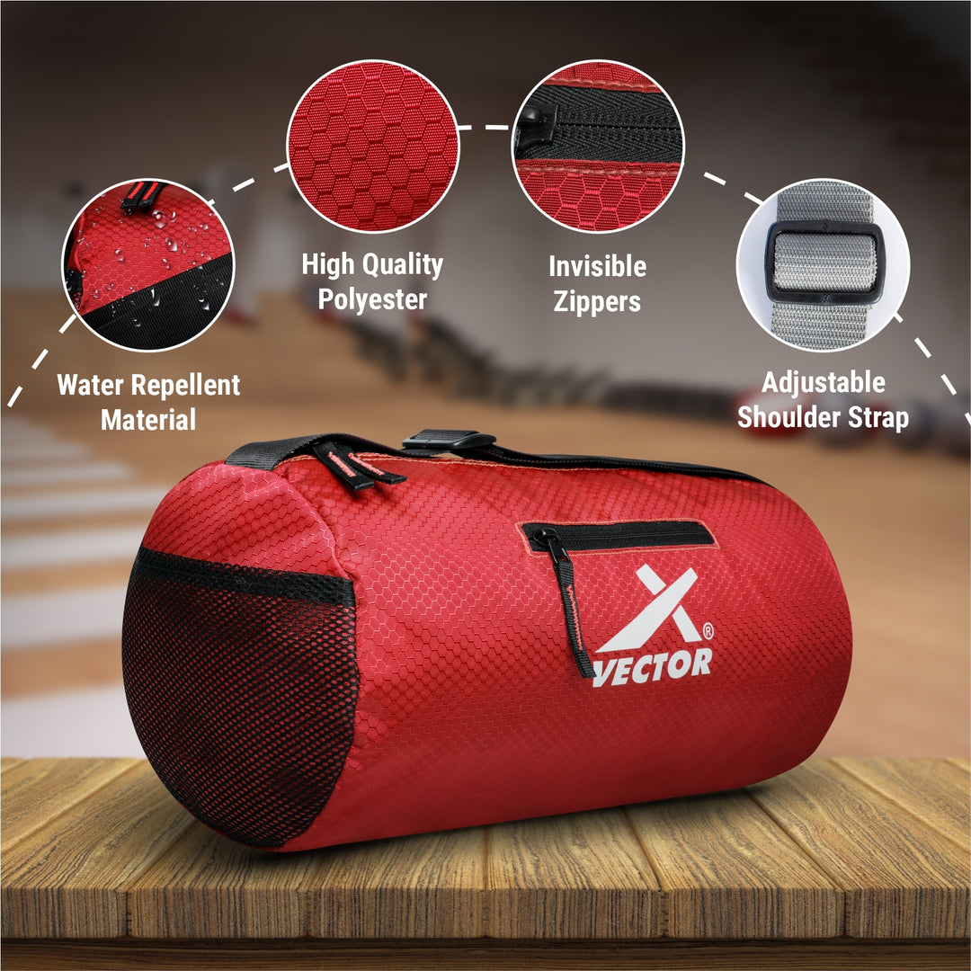 ATTACKER Multipurpose Gym Bag (Red)