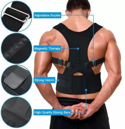 Posture Corrector (Shoulder and Back Belt Black)