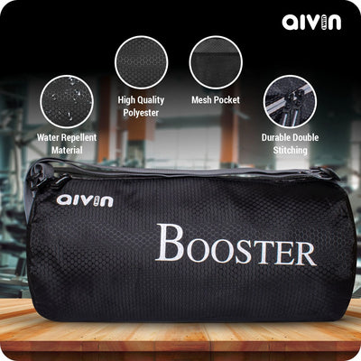 Aivin  Booster Basic Duffel Bags - Black/Grey