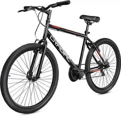 City 21 Speed 26 T Hybrid Cycle/ City Bike (21 Gear, Black)