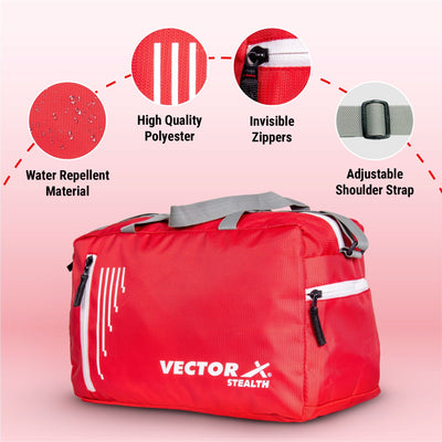 Stealth Gym Bag  Red White (Kit Bag)