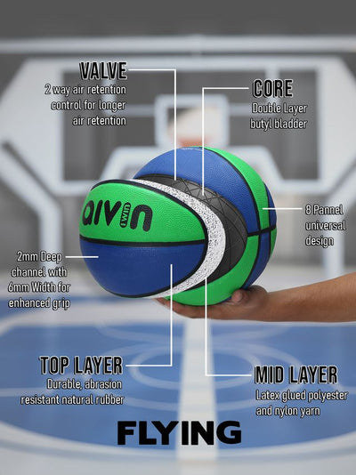 AIVIN FLYING F.GREEN/BLUE BASKETBALL-05