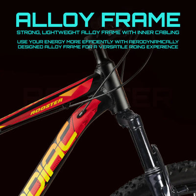 Cradiac Rooster Lite Red 21 Speed