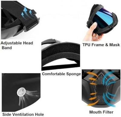 ALYV Bike Google Mask (Blue)