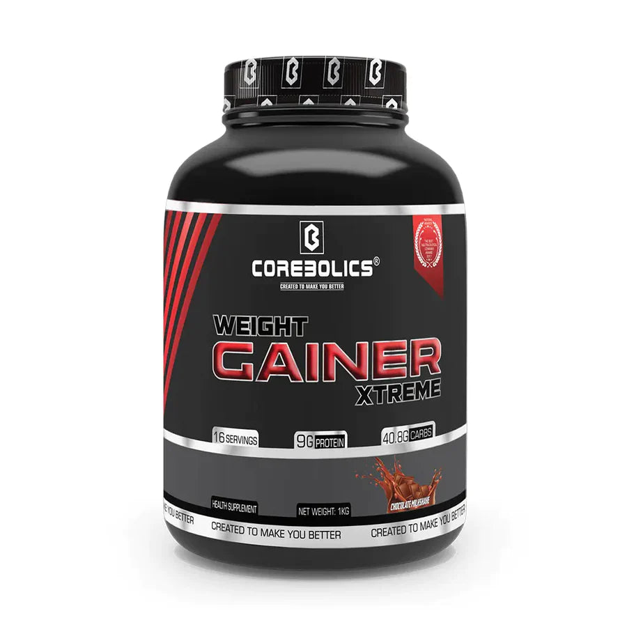 Weight Gainer Xtreme(Chocolate | 1 Kg | 16 Servings)