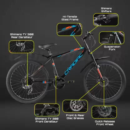 Maximum speed of 21 gear bicycle best sale