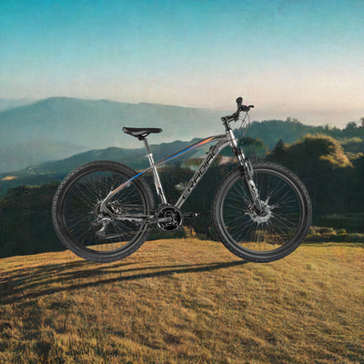 Xc 900 | 6061 Alloy Frame | Shimano Acera | Zoom Lockout Suspension 27.5 T Mountain Cycle (24 Gear | Grey)