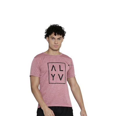 Men’s Max Performance Dry Fit T-shirt (Maroon)