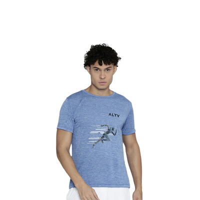 Men’s Max Performance T-shirt Dry Fit (Blue)