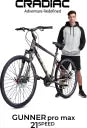 CRADIAC GUNNER PRO MAX | 6061 ALLOY FRAME | SHIMANO ACERA | ZOOM LOCKOUT SUSPENSION 700C T Hybrid Cycle/City Bike  (21 Gear, Grey, Rigid)