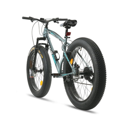 Bluster 26T | 21 Gear | Multi Speed Fat Bike for Adults (Stone Grey) Suitable for Age : 17 years to above || Height : 5 ft 2  to 5ft 11 