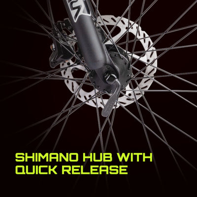 Storm | Shimano Gear | Alivio | 27 Speed | Cassette | Mtb | Alloy 29 T Mountain Cycle (27 Gear, Black)