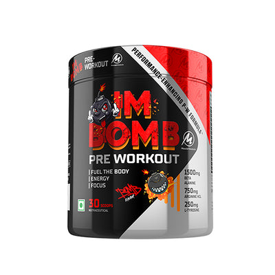I Am Bomb - Pre Workout | 30 Servings | Orange
