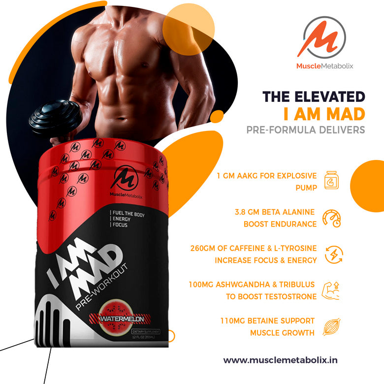 I Am Mad | Pre Workout | Fruit Punch