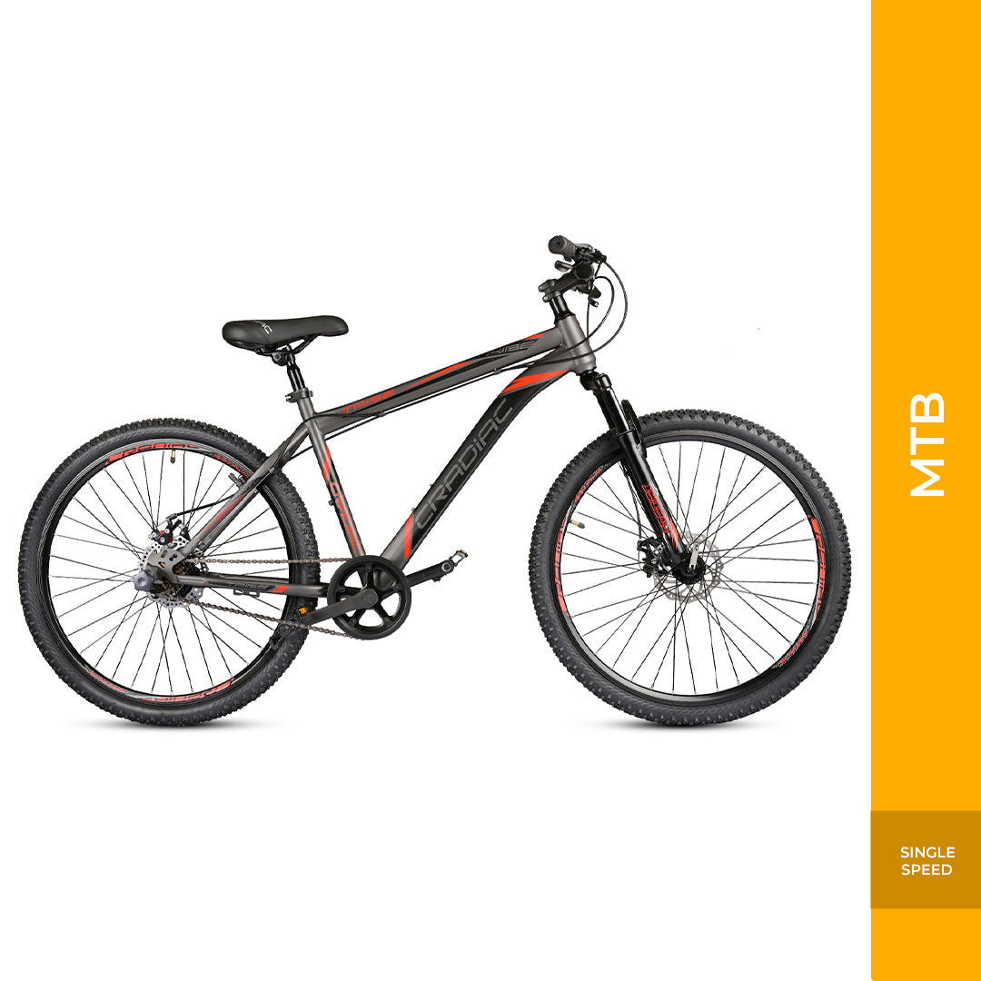 Tribe 27.5 T Mountain Cycle (Single Speed, Grey)