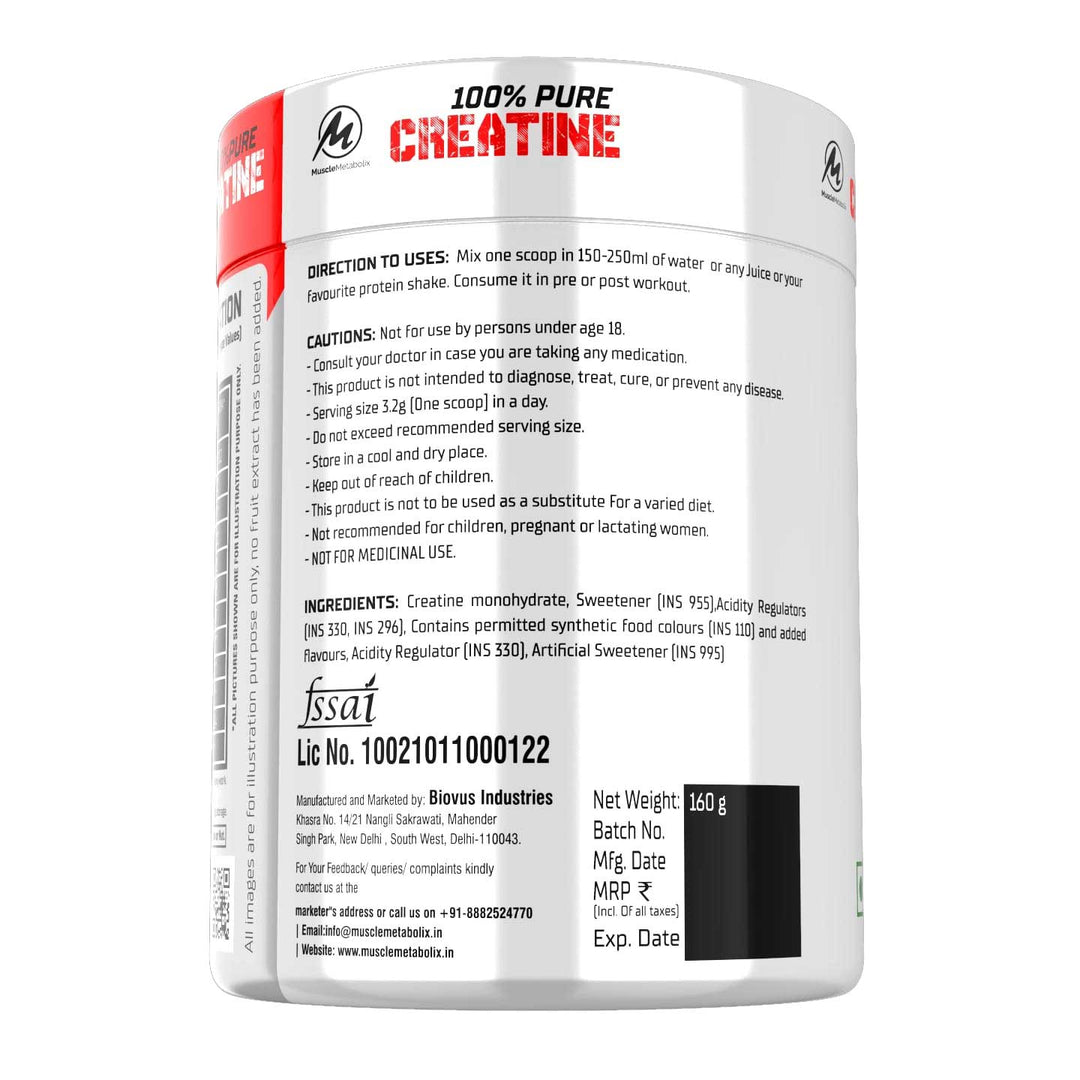 Micronized Creatine Orange