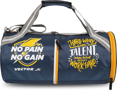 No Pain No Gain Gym bag Blue