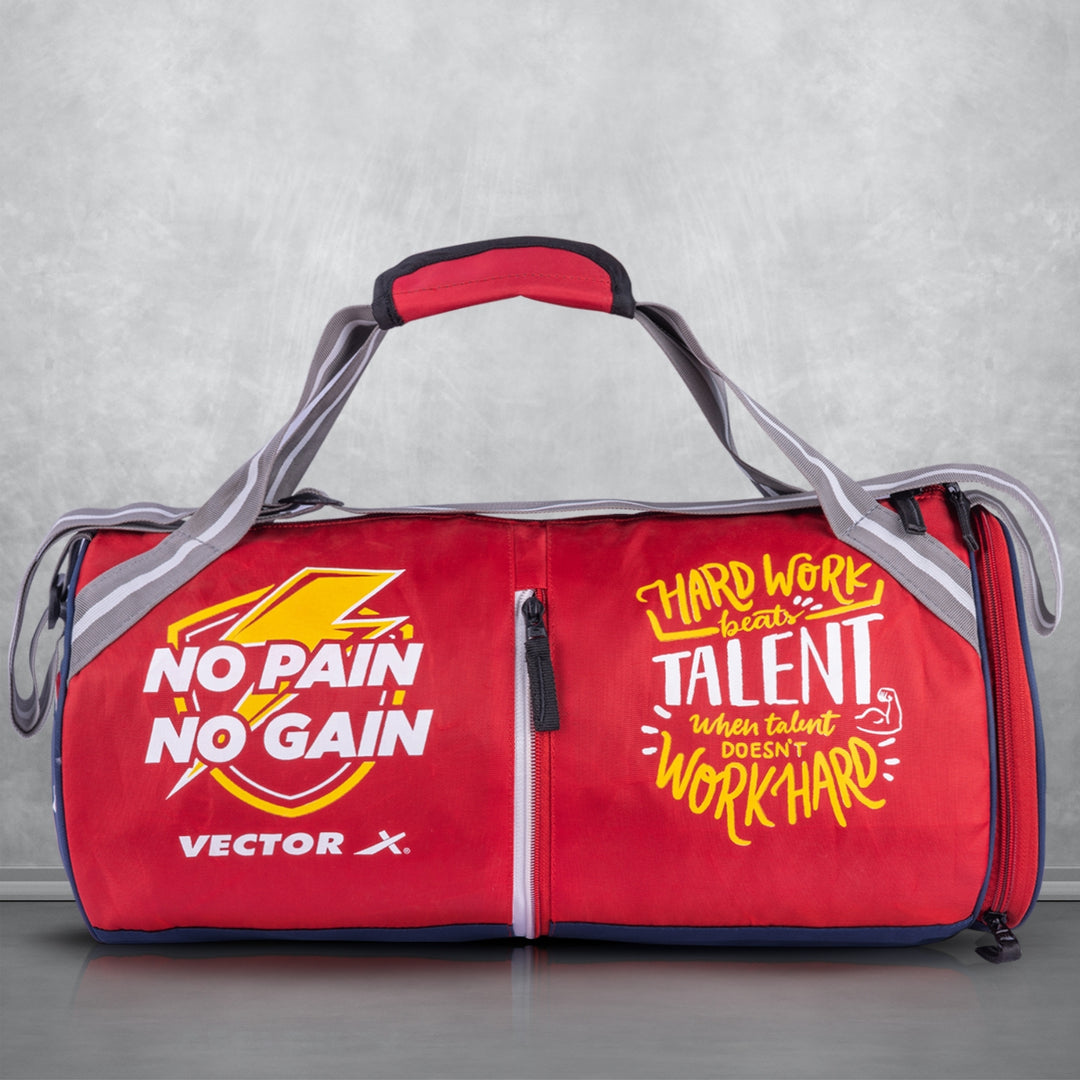 No Pain No Gain Gym bag Red
