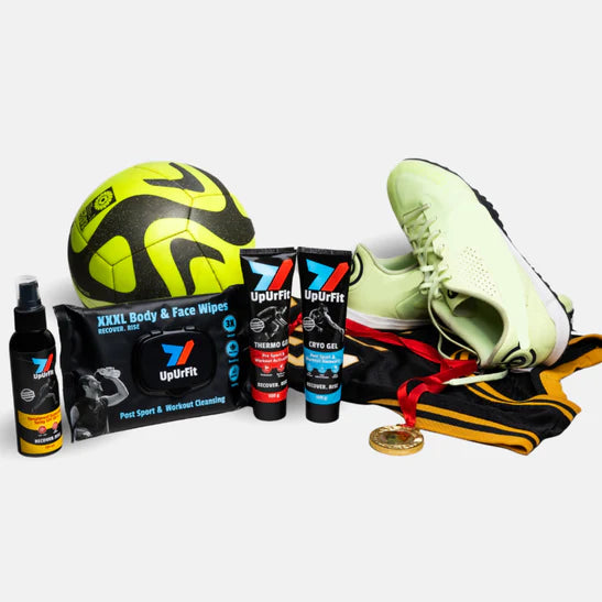 High Performance Outdoor Sports Kit (Thermo Gel, Cryo Gel, 3XL Body Wipes, Sunscreen)