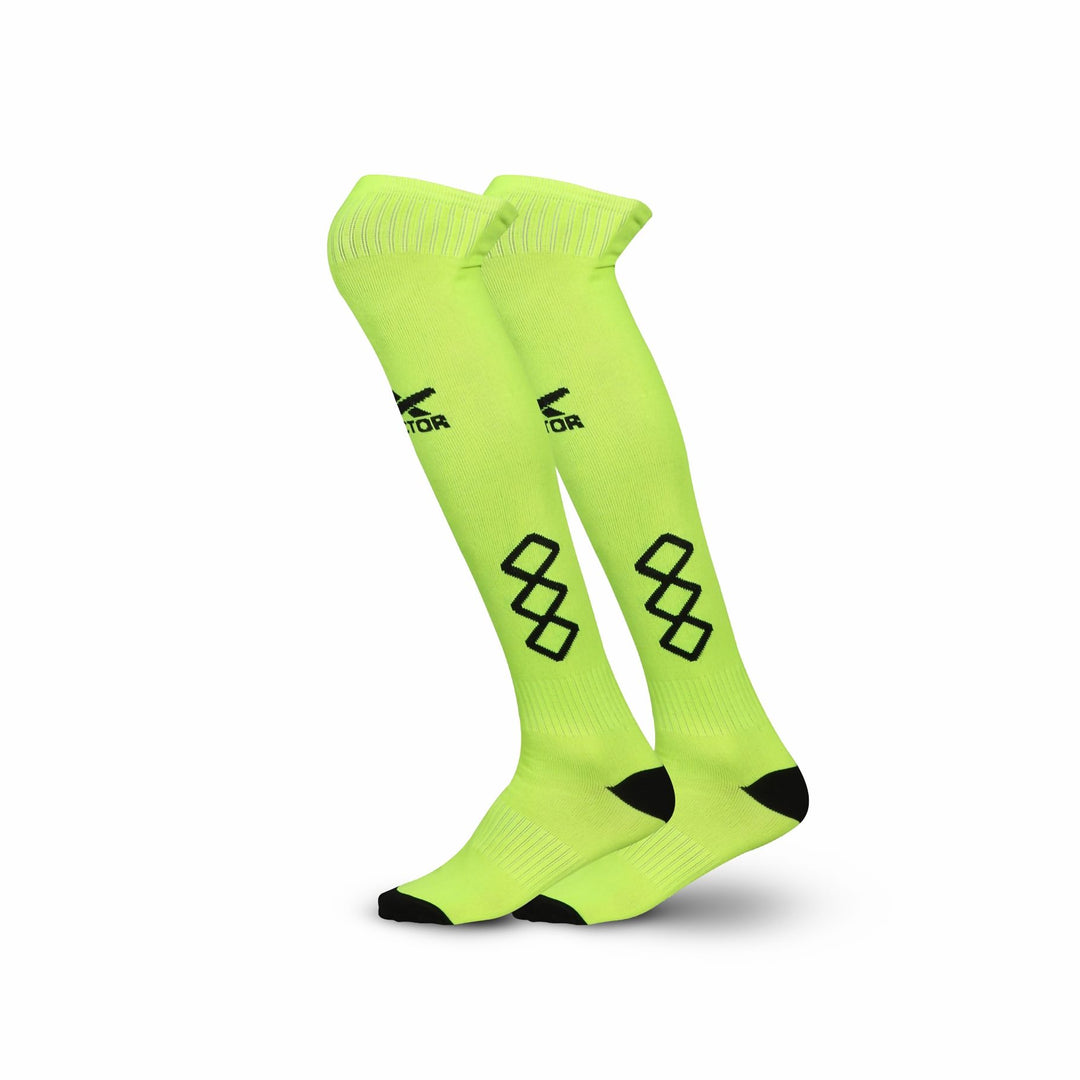 Unisex Knee High (Pack of 2) Free Size (Green)