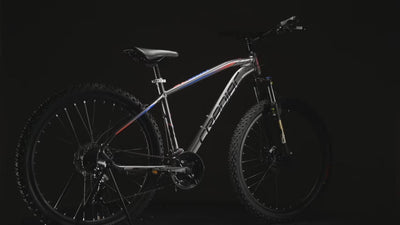 Xc 900 | 6061 Alloy Frame | Shimano Acera | Zoom Lockout Suspension 27.5 T Mountain Cycle (24 Gear | Grey)