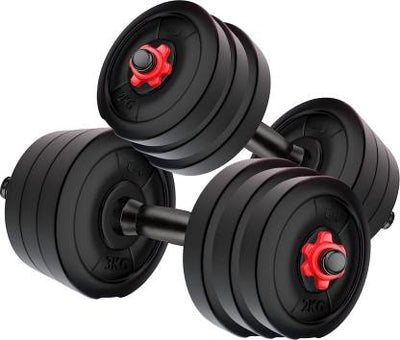 KRX-PVC-DM-10kg-Combo16 Adjustable Dumbbell (10 kg)