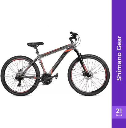 Tribe Spd 27.5 T Mountain Cycle (21 Gear, Grey)