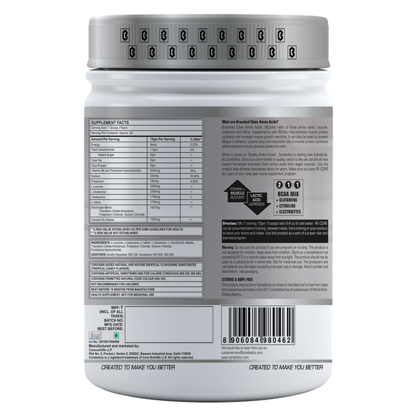 450GM RE-CORE BCAA...