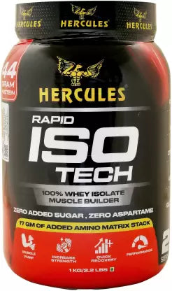 HERCULES Rapid Isotech Whey Protein  (1 kg, Cofe-Mocha)