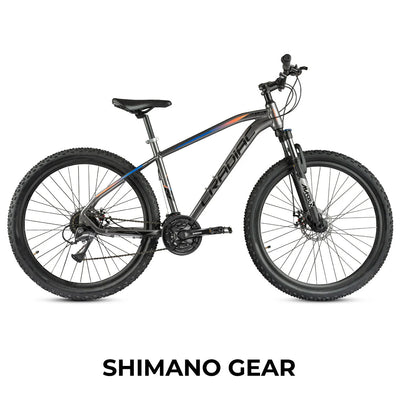 CRADIAC XC 900 24SPEED Gen 3 | 6061 ALLOY FRAME | FULLY FITTED | ZOOM LOCKOUT SUSPENSION 27.5 T Mountain Cycle  (24 Gear, Grey, Only Front Suspension)
