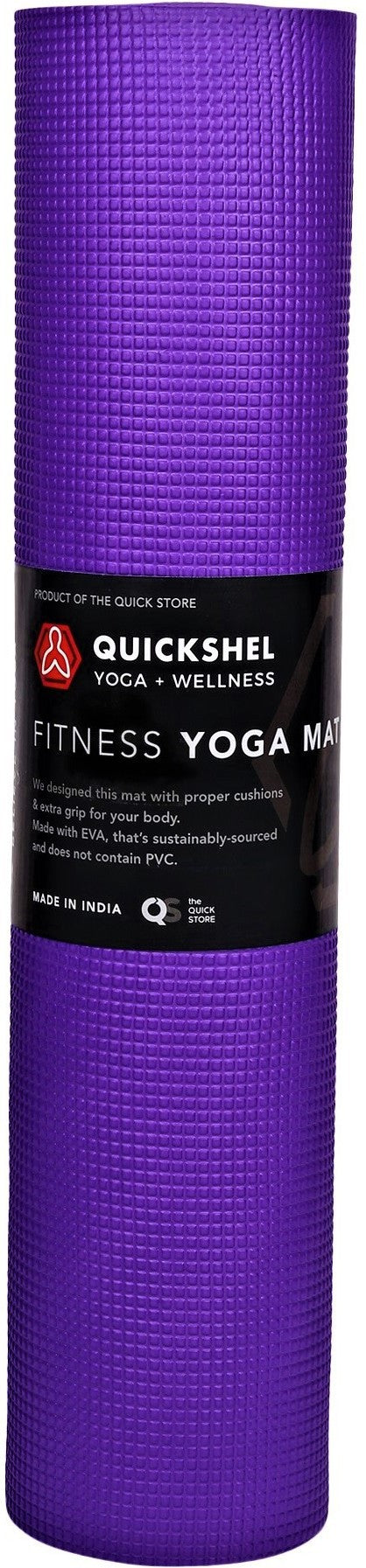 Purple Ultra Soft Yoga Mat Eco-Friendly (6 mm)