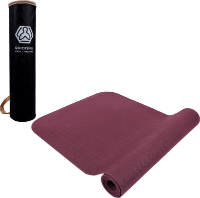 Wine Ultra Soft Yoga Mat (6 mm)
