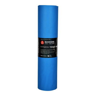 Blue Ultra Soft Yoga Mat With Bag (6 mm/Eco-Friendly)