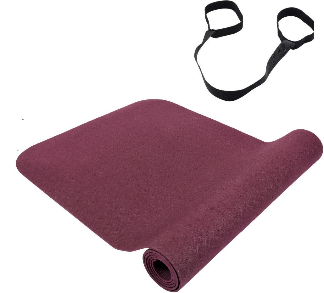 Wine Ultra Soft Yoga Mat (4 mm)