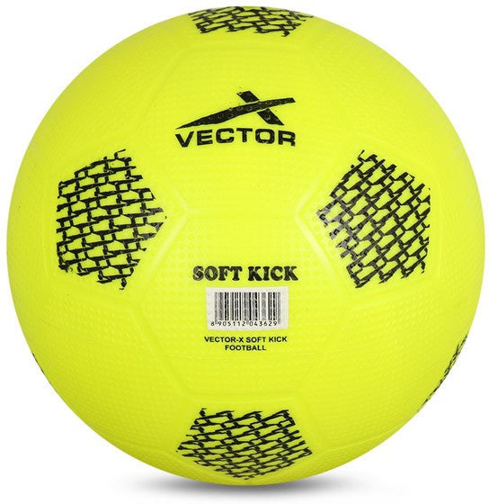 Soft Kick Football - Size: 3 (Pack of 1)(Green)