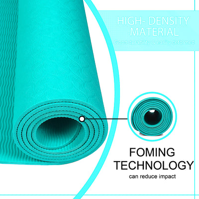 Sea green Ultra Soft Yoga Mat (6 mm)