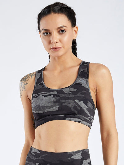 Maxtreme Camo Printed Sports Bra