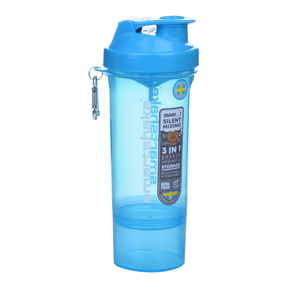 SmartShake Unisex Slim Shaker (Neon Blue)